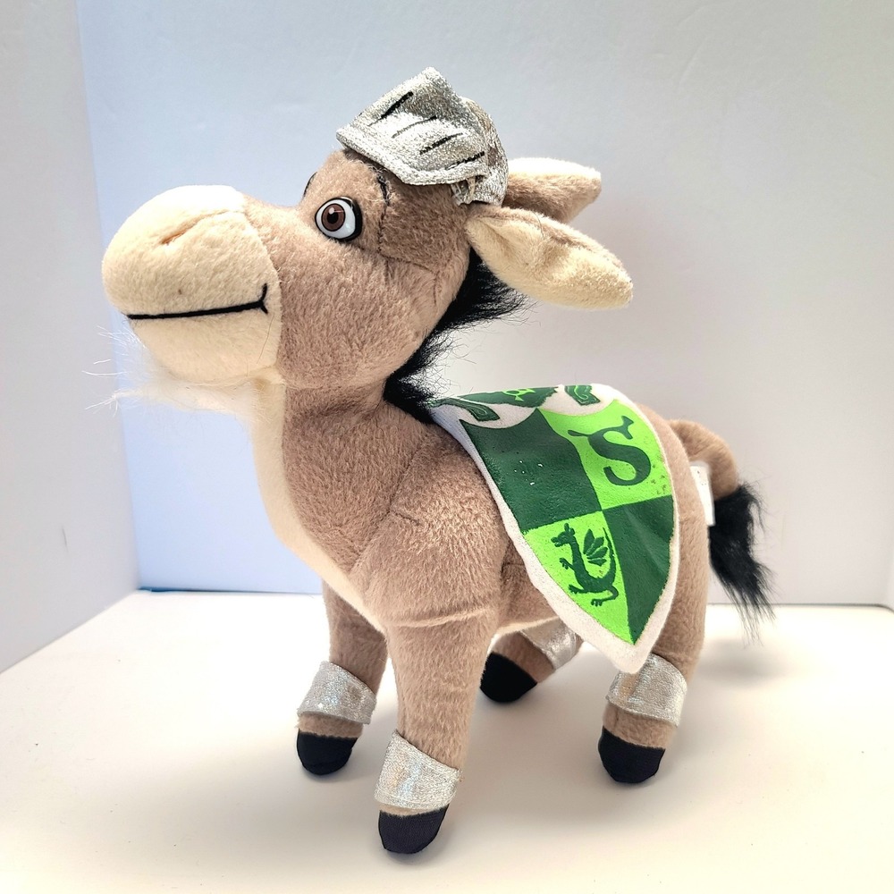 Shrek The Third Movie Nanco Donkey As Knight Stuffed Animal Plush